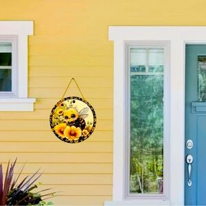 Metal wall decor, door sign, garden decor